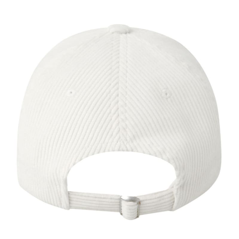 UCLA Unisex Corduroy Logo Embroidered Ball Cap [IVORY] (UBRAC92_22)