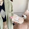 Embroidered Flower Lovely Rabbit Makeup Bag Travel Pouch Cosmetic Storage Bag