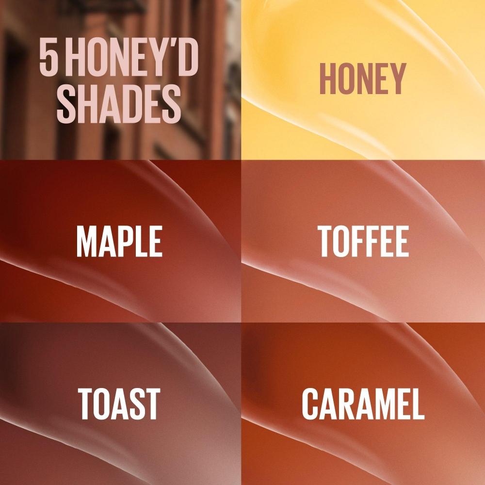 Maybelline Lifter Gloss Honey D Lip Gloss With Hyaluronic aciD 0.18 Oz