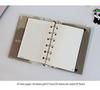 Compact Japanese-Style Notebook: A7 Pocket Book, A6 Note Pad, A5 Removable Ring Binder