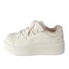 Milk white muffin thick-soled shell head 22 spring new chic niche low-top board shoes