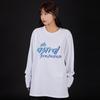 ASTRAL PROJECTION Punk Lettering Oversized Long Sleeve T-Shirt_White