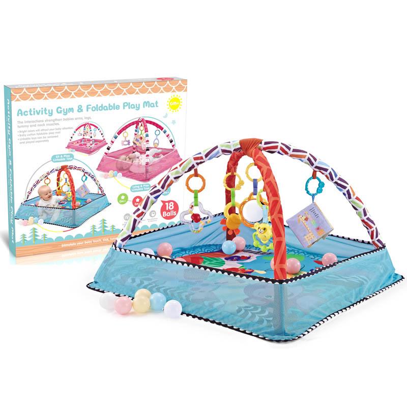 Baby Ocean Ball Fence Gym & Crawling Mat for 0-36 Months