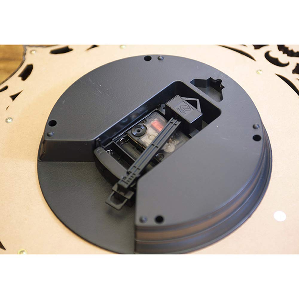 Victorian Palace Pendulum Wall Clock, Monte Carlo, with Continuous Second Hand: Int-ak-ls-h500gny