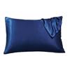 2Pcs Emulation Silk Pillowcase Pillow Cover Silky Satin Hair Beauty Pillowcase Comfortable Pillow Case Home Decor Pillow Covers