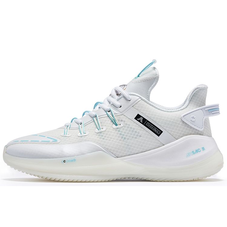 

Rigorer S Sniper 2 Тканевые Амортизирующие Износостойкие Низкие Баскетбольные Кроссовки Унисекс Белые Небесно-Голубые Z121360107-1 39