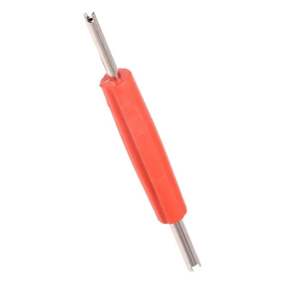 Valve Stem Removal Tool Single and Double Heads Valve Core Remover Tire Repair Tools for Cars Trucks Motorcycles Bikes