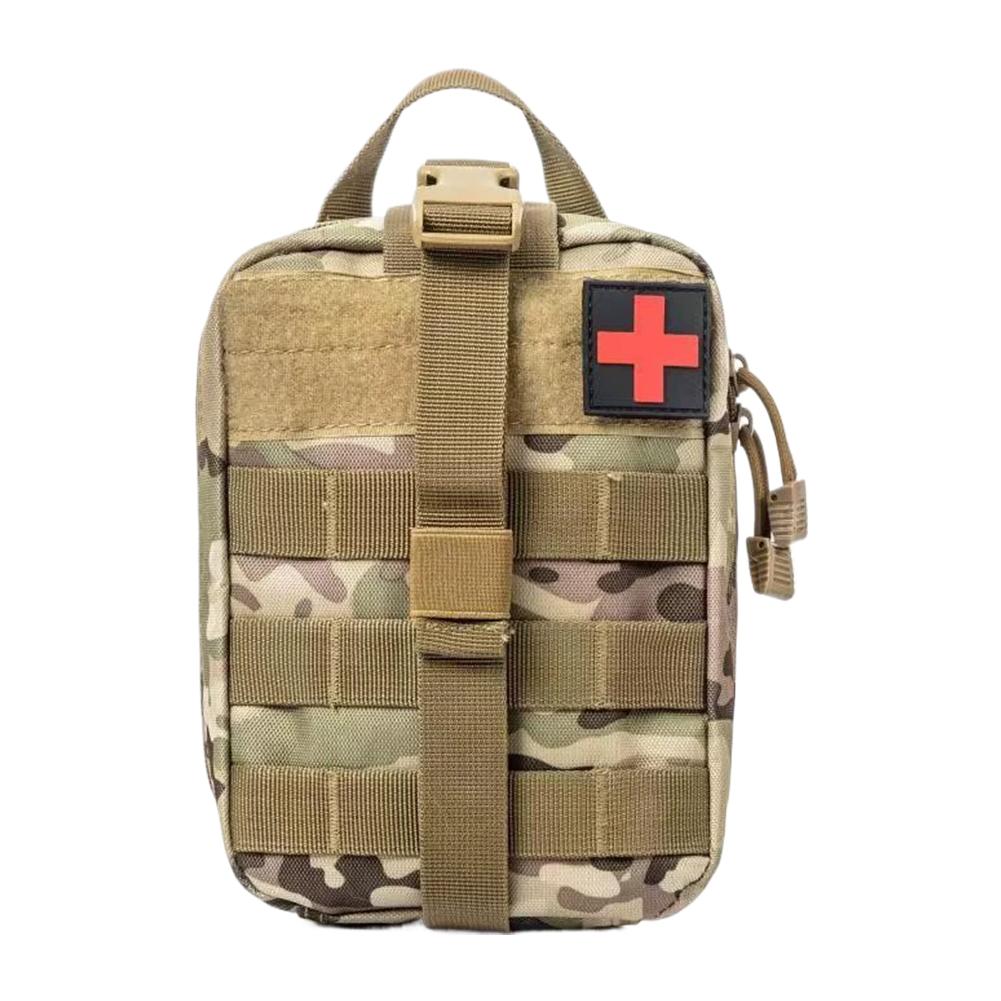 Outdoor Tactical First Aid Bag Portable Survival Pouch Survival Emergency Medical Kit Bag Camping Hiking Utility Bag