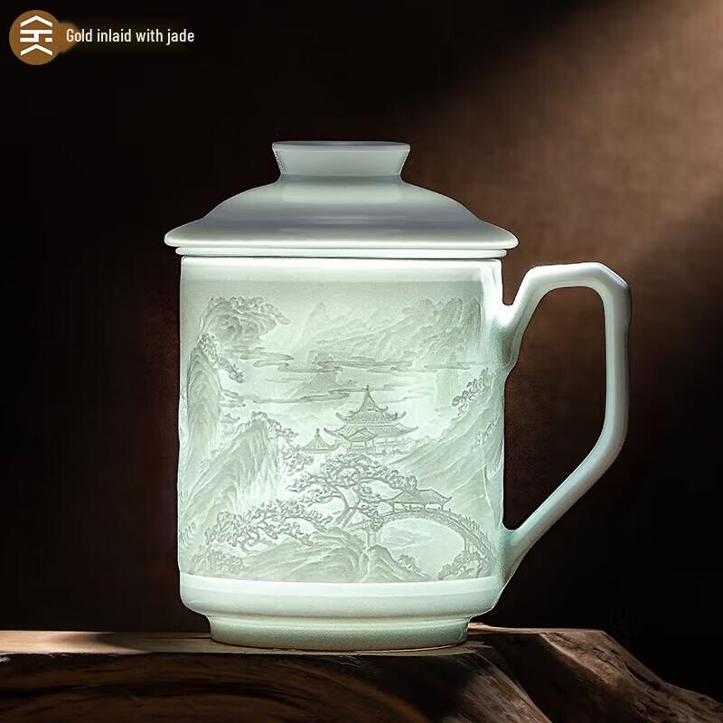 

Penglai Fairyland Jingdezhen Ceramic Office Tea Cup
