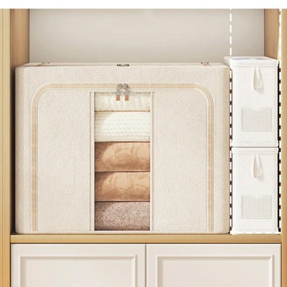 Foldable Wardrobe Organizer Box Handle Space-Saving Underwear Storage Box Multi-Functional Narrow Design Closet Storage Box