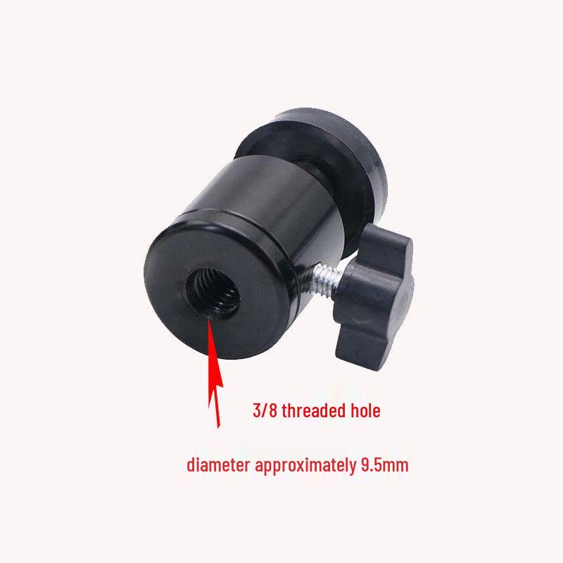 

Штатив для телефону з камерою, що обертається на 360°, з кульовою головкою та адаптером 1/4 для мікрофонної стійки