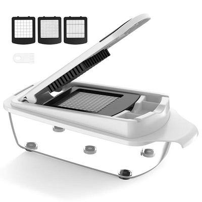 Multifunktionaler Gemüseschneider & Würfler zum Drücken