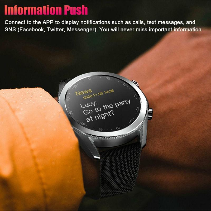Buy Men's L19 Smart Watch Bluetooth Call IP68 Waterproof Heart Rate  Sphygmomanometer Touch Screen at affordable prices — free shipping, real  reviews with photos — Joom