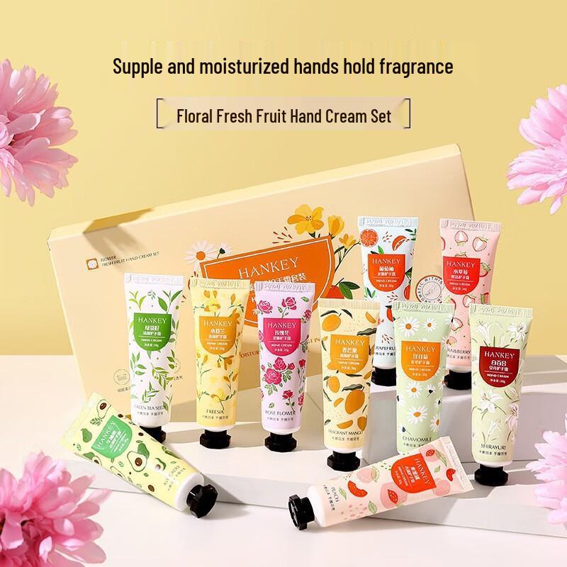 Han Ji Fruity Herbal Hand Cream 10-Piece Gift Set