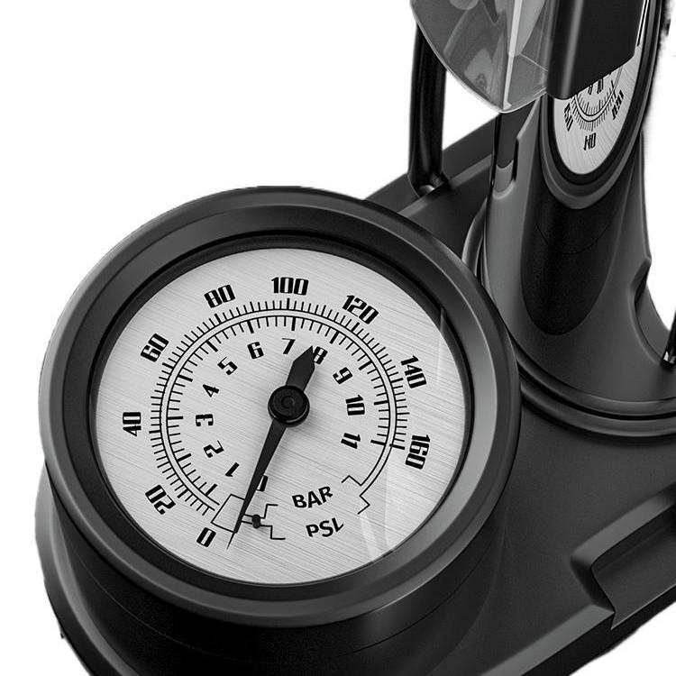 Universal High-Pressure Foot Pump for Bicycles, Cars, Motorcycles, and Sports Equipment