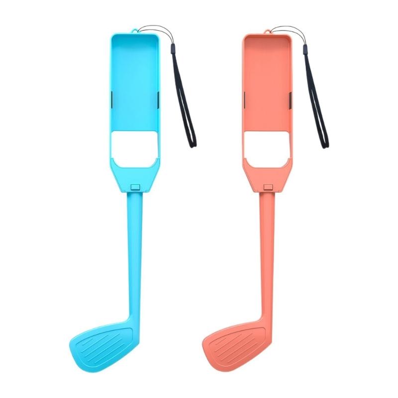 1 Pair Motion Sensing Golf Stick for NS2 Gaming Console Fatigue Resist Handle Enhances Sports Simulation Accuracy