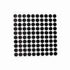 15PCS,100PCS 35MM White Ball Locator Black Billiard Point Sticker Billiards Practice