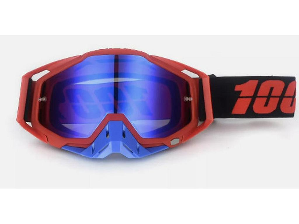 Gafas de Moto y Esquí a Prueba de Viento Transfronterizas: 100% Todoterreno, Equitación al Aire Libre y Protección para Descenso