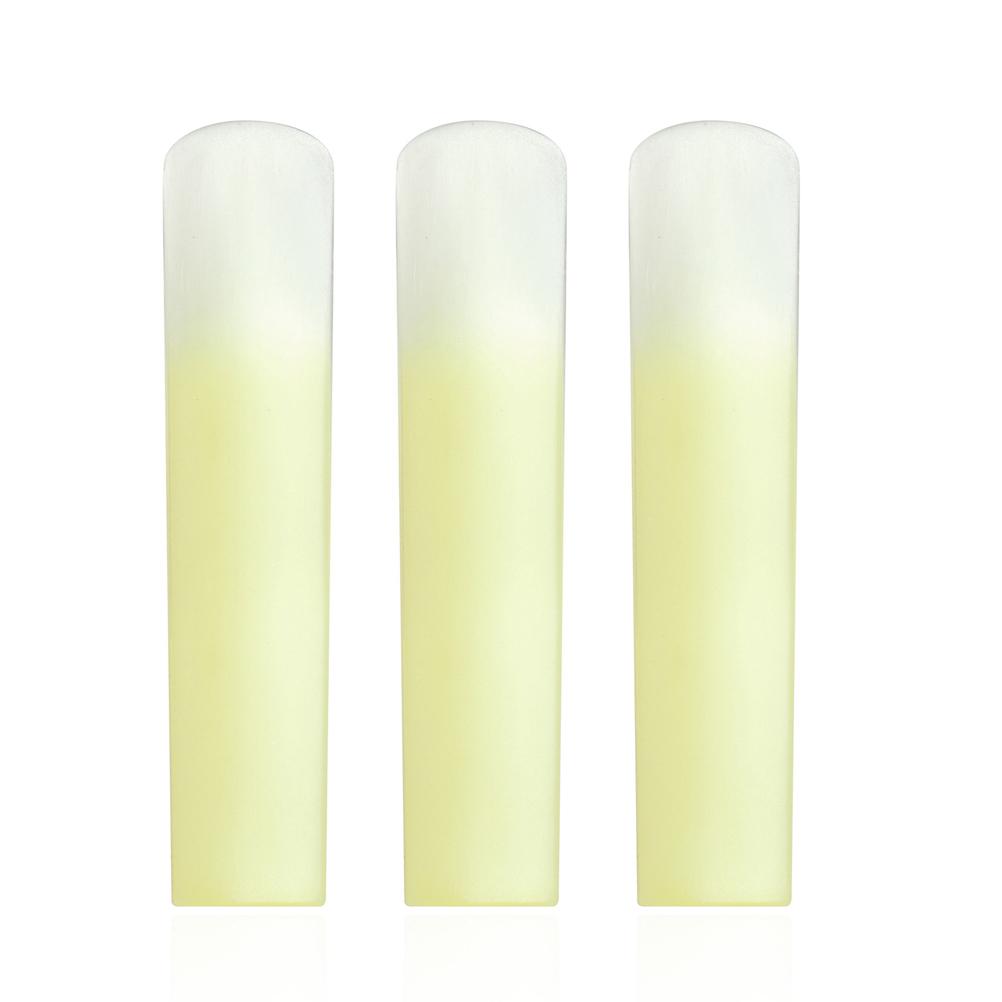 3PCS Clarinet Reeds Strength 1.5/2.0/2.5 Clarinet Resin Reeds