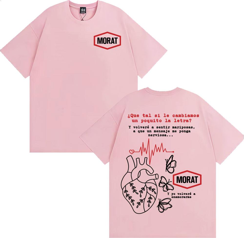 Rock Band Morat Asuntos Pendientes Tour Tshirt Men Women Harajuku Hip Hop Punk Street T Shirts Cotton Comfort Oversized T Shirt
