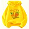 Fashion Strawberry Design Hoodie Kids Children's Sweatshirt Hoody Girls Casual Hoodies Hip Hop Clothes Sweet