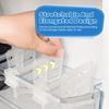 Refrigerator Dividers Clip,Adjustable Plastic Organizer Tools,Fridge Door Retractable Snap-on Space Separators Kitchen Storage