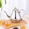 Insulated Filtereds Kettle Gooseneck Kettle Coffee Kettle Water Kettle StainIess Steel Teapots Suitable for Tea Brewing