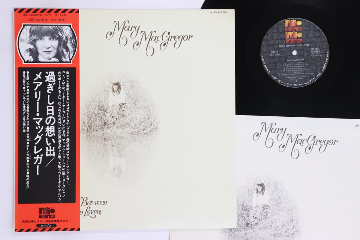 

LP Record MARY MACGREGOR - Torn Between Two Lovers VIP6389 ARIOLA AMERICA 1977 Japan Obi Rock Used