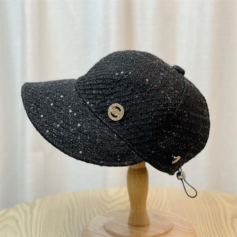 

Hat Duck Women Spring And Autumn Fashion Casual Fisherman Hat Sunscreen Visor Black