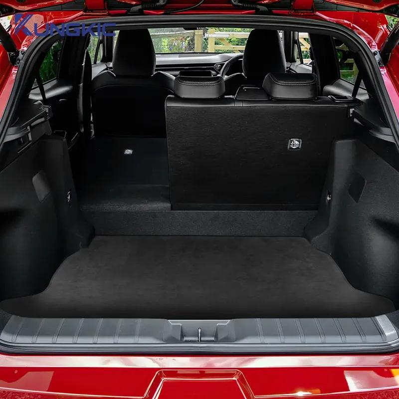 Decal Flannel Suede Rear Trunk Pad For Lexus LBX 2024 2025 Anti-dirty Cargo Liner Mat Cover Interior Trim Accessories