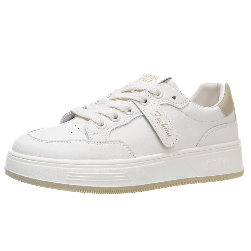 Little White Shoes Women Sneakers  New Breathable Genuine Leather Women's Shoes Casual Sports Board Shoes Sneaker  Adult