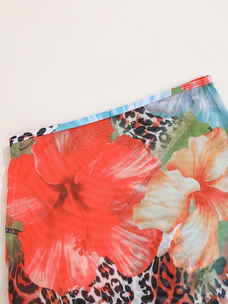 2025 European and American Triangle Cup Quick-Dry Bikini Cover-Up Set for Women