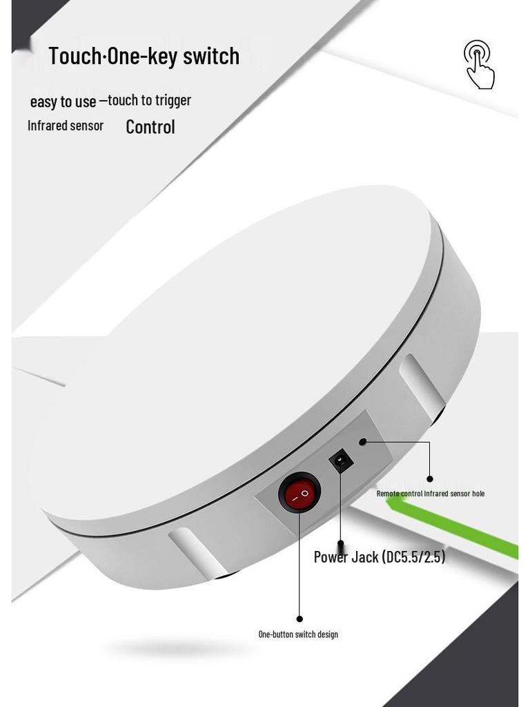 42cm Automatic Electric Rotating Display Stand for Photography and Live Video