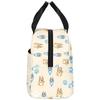 Neue Bluey Kinder-Lunchtasche, isoliert, tragbare Kühlertasche für Jungen, Mädchen, Erwachsene, Arbeit, Schule, Picknick, Blau