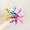 1Pcs Suction Cup Retractable Giraffe Toy With Versatile Shapes Glowing And Relaxing Fun And Stress Relieving Toy Gift