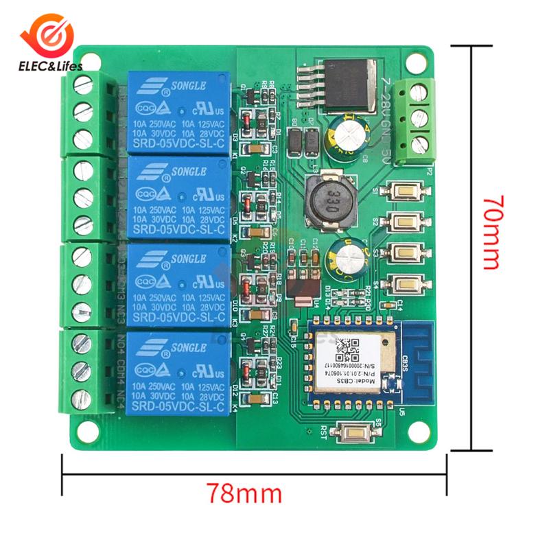 USB 1V DC 7-11V 1 Channel Smart WiFi Wireless Remote Control Relay Switch Module For Mobile Phone Tuya APP Control Smart Switch