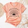 Driveway Drinker T-shirt, Summer Shirt, Husband T-shirt, Beer Lover Gift, Backyard Drinker Top, Alcohol Tee, Home Drinking Shirts, Women Tee