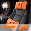 Skoda Headrest Lumbar Support Pillow for Octavia, Superb, Kamiq, Karoq - Neck Protection Cushion