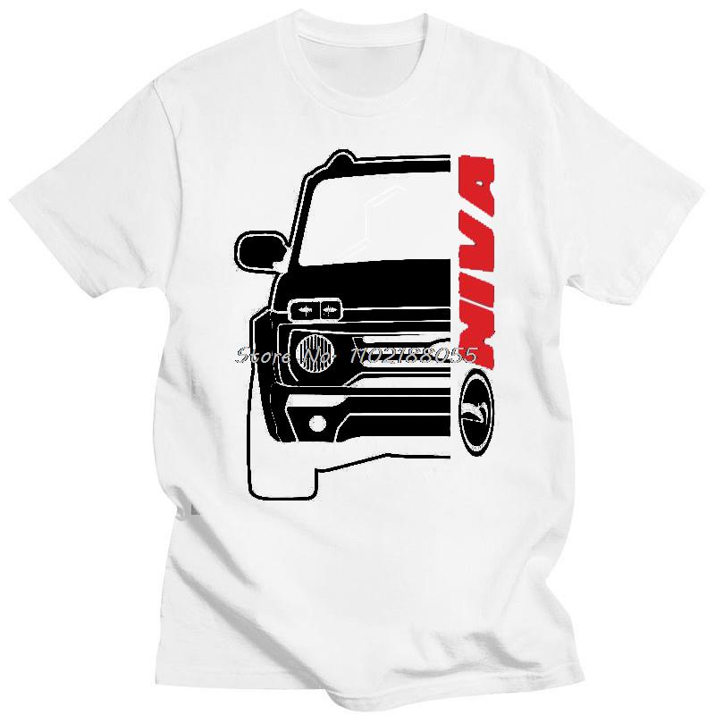 

New Lada Niva Bronto Car Auto Black T-Shirt 100% Cotton Tshirt Men O-neck Tees Harajuku Streetwear 4XL