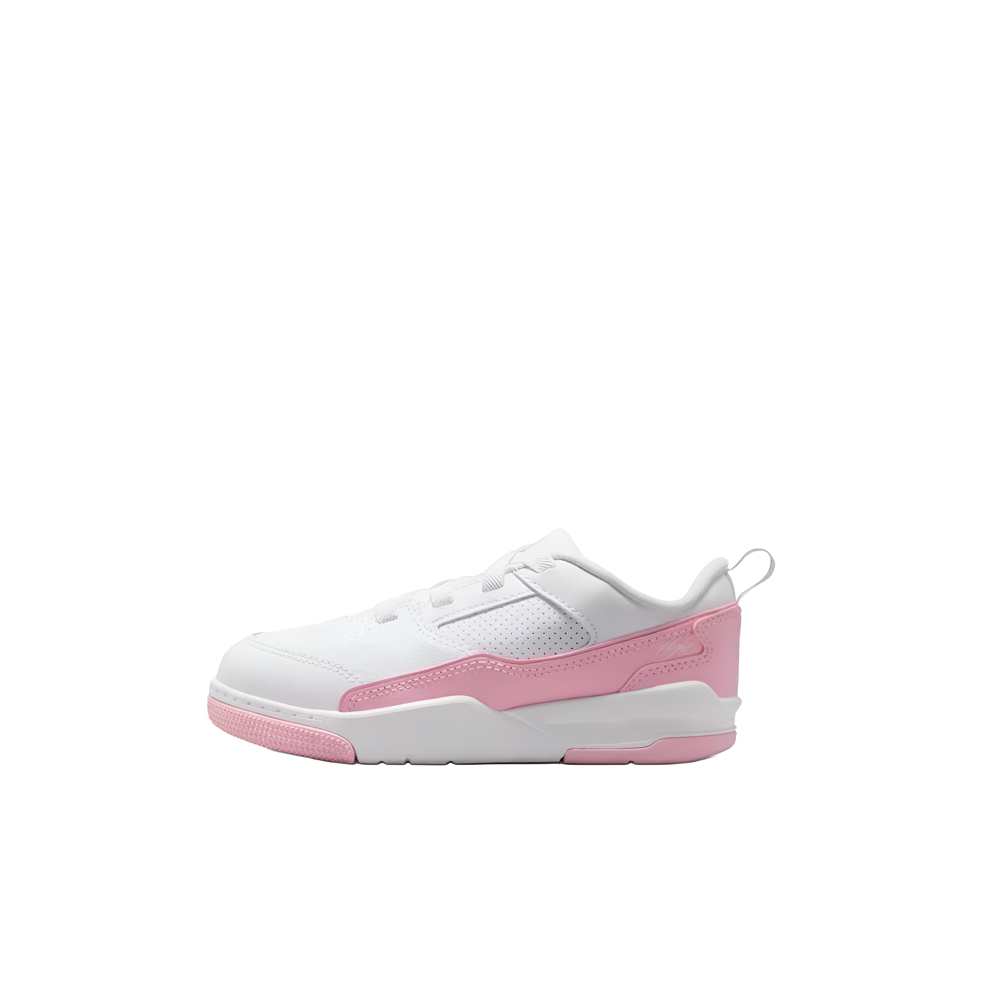 

Jordan Flight Court Модные Удобные Трендовые Низкие Детские Баскетбольные Кроссовки Детские кроссовки Розовые Белые HF3332-161 29.5