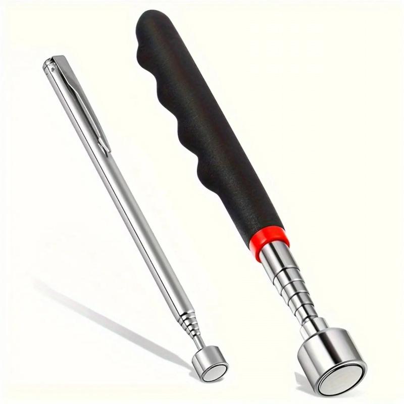 Telescopic Magnetic Pickup Tool with Light