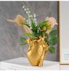 Creative Heart-Shaped Vase Sculpture, Perfect for Displaying Bouquets or Dried Flowers, Stylish Tabletop Decoration Ornament