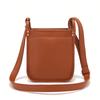 Unisex Messenger Bag Trendy Storage Bag Casual Shoulder Bag Messenger Bag Mobile Phone Bag