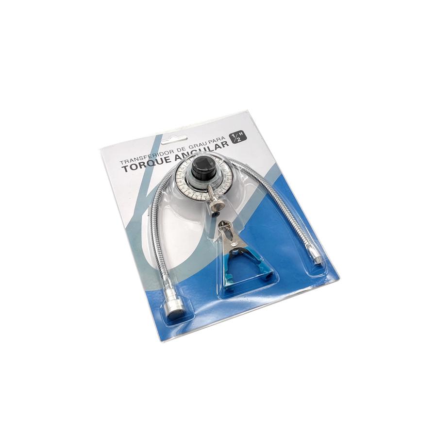 Torque Angle Meter with Flexible Clip Arm 1/2" Drive Wrench Angle Gauge