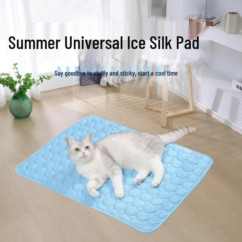 Pet Ice Silk Cooling Pad for Dogs and Cats - Summer Nest Cushion