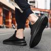 Slip-On Open Back Sandals for Men and Women - Breathable Mesh Summer Slide Shoes with Flat Sole, Lightweight Outdoor Casual Wear