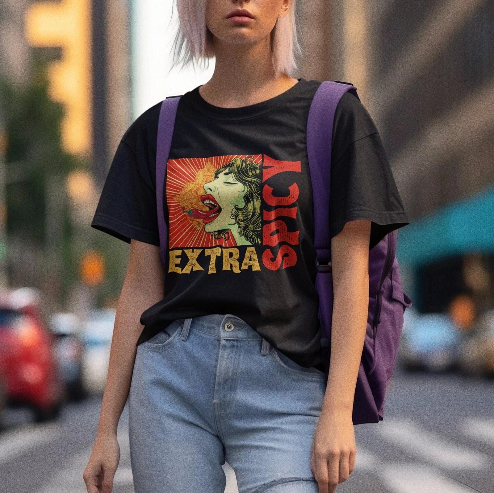 Extra Spicy Shirt Personality Hot Sauce 2XL