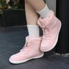 Fashion Women's Winter Snow Boots Fur Lined Barefoot Boots Wide Toe Box Ankle Booties Walking Boots Outdoor with Plush Cotton Shoes