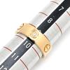 Cartier B4032400 love Love Ring half diamondRing ring 18K Yellow Gold/diamond #9(JP Size) Array
