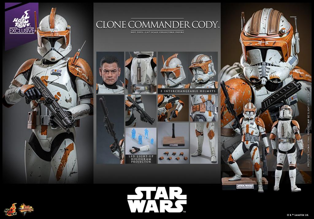 Star Wars Episode Revenge of the Sith Scale Commander Cody Phase 1 [Movie Masterpiece] III 1/6 Figure (with Helmet)